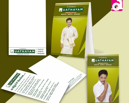 Company ads notepads in erode